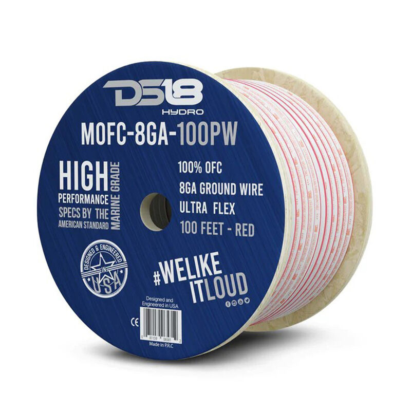DS18 MOFC8GA100P 8-Ga. Marine Tinned OFC Power Wire, 100' image number 2