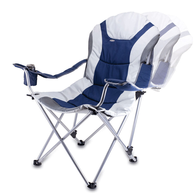 Reclining Camp Chair- Navy image number 2