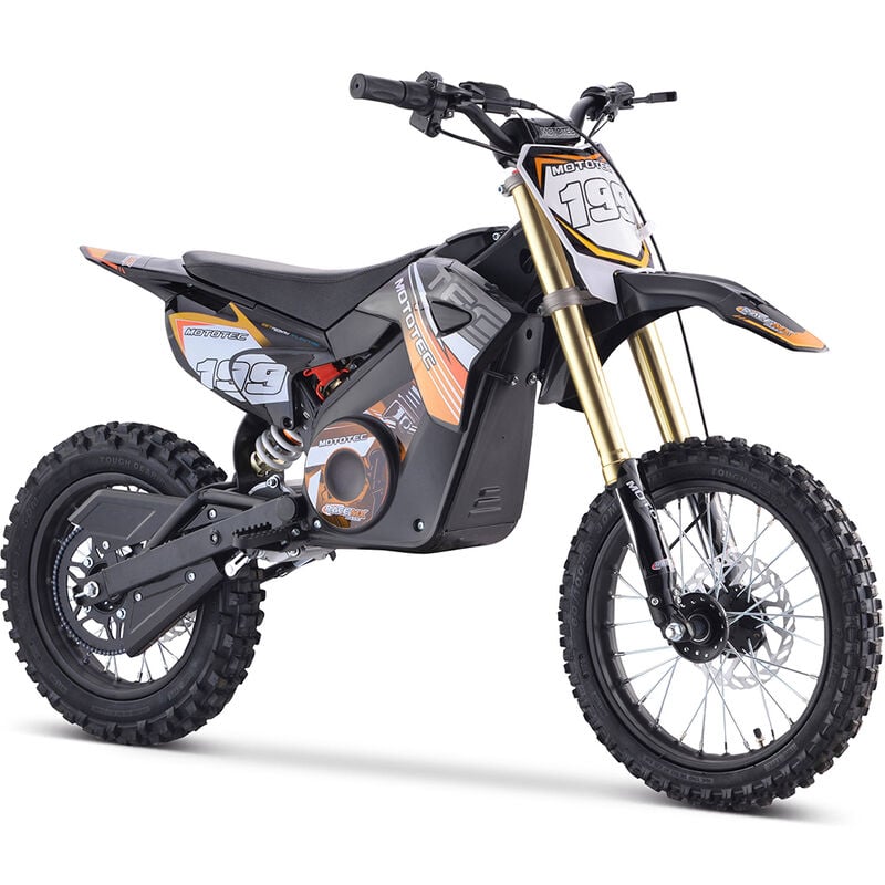 MotoTec 48V 1500W Pro Lithium Electric Dirt Bike image number 1