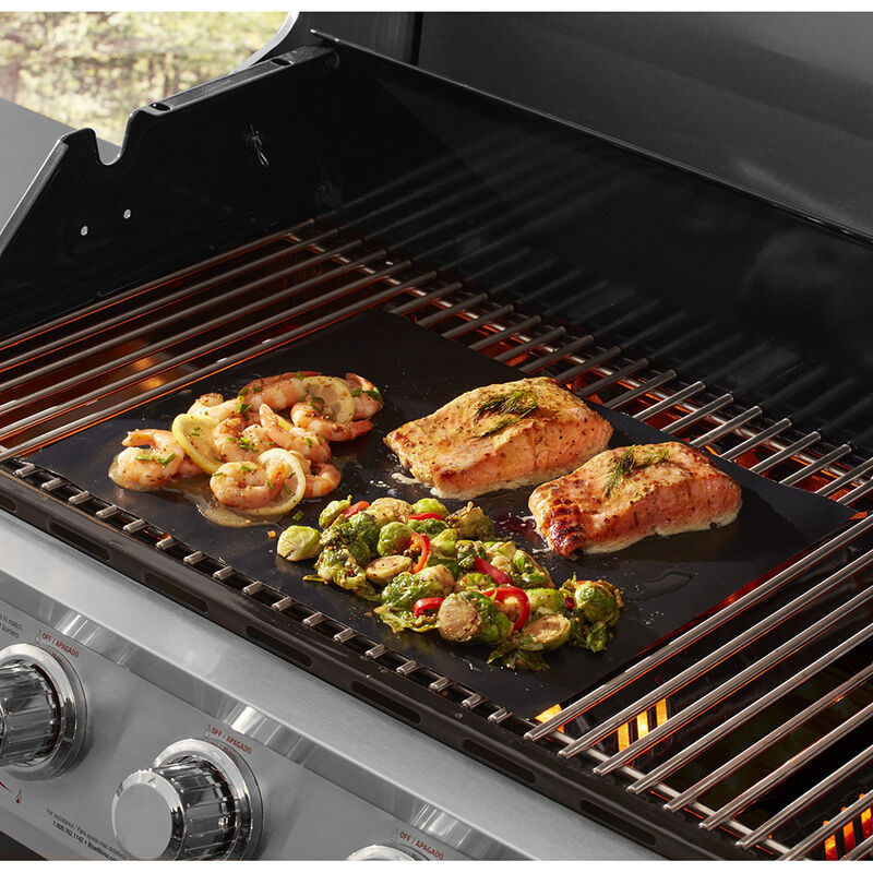 Non-Stick Grill Mat, Black  image number 2