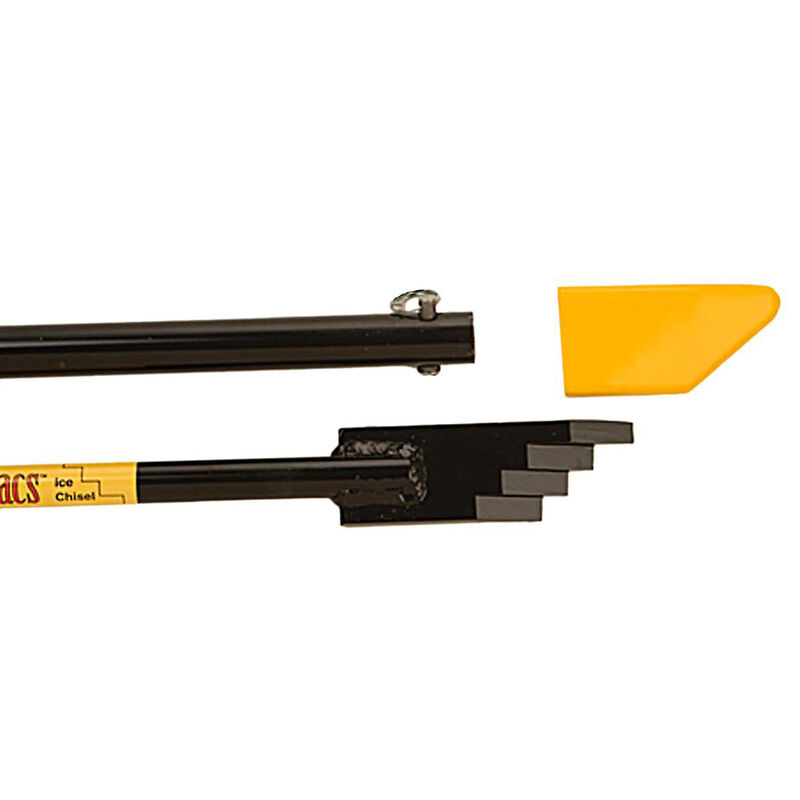 Jiffy Deluxe Mille Lacs Adjustable-Length Ice Chisel, 2-Pc. – 63.5” to 69.5” image number 3