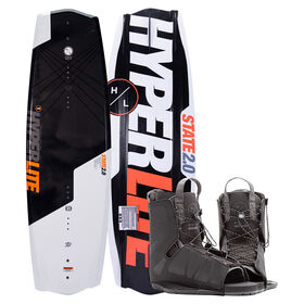 Hyperlite State 2.0 Wakeboard with Frequency Bindings