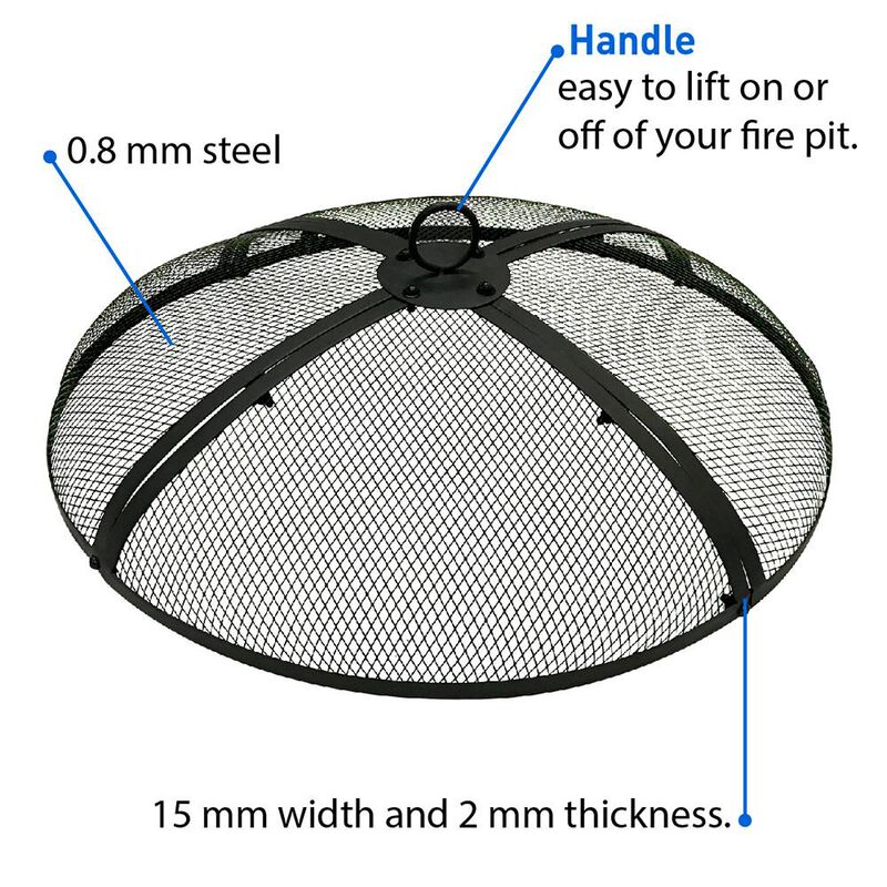 24&rdquo; Fire Pit Screen image number 3