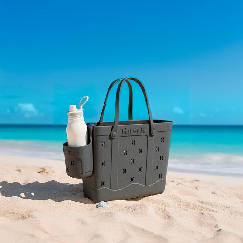 Hurley 14 Inch EVA Beach Tote with Cup Holder  image number 2