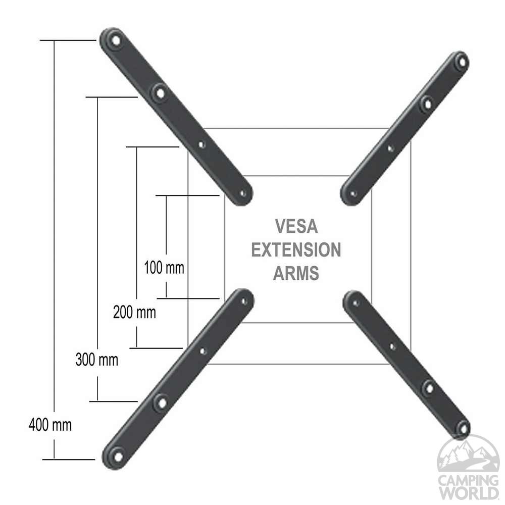 VESA Extension Arms, Set of 4 Overton's