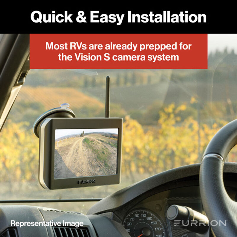 Furrion Vision S RV Backup Camera System with 5" Monitor - Rear Camera & LED Marker Light image number 3