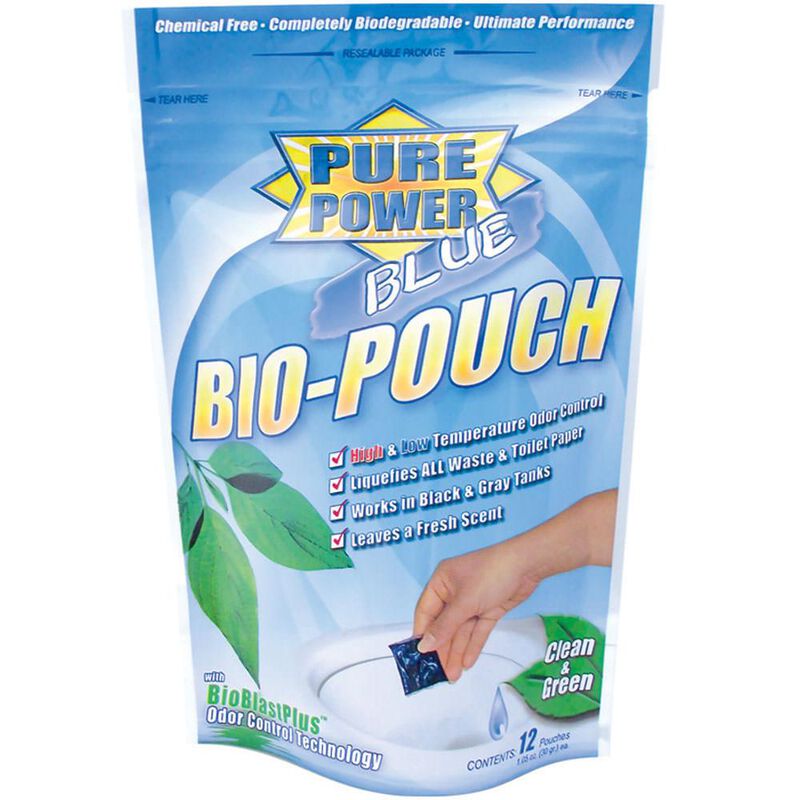 Pure Power Blue Waste Digester and Odor Eliminator - 12 Pack Toss-Ins image number 1