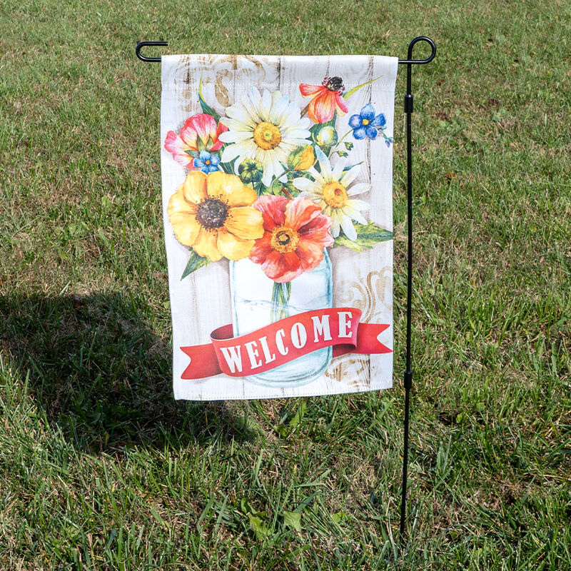 Welcome and Home Sweet Home Garden Flags, 2-Pack image number 5