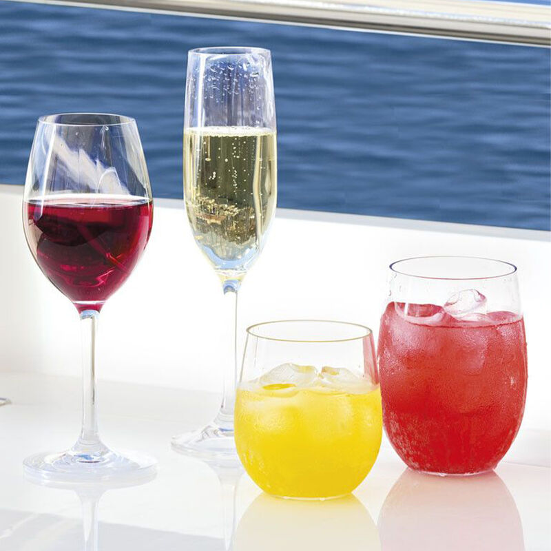 Non-Slip Beverage Clear Glass, Set of 6 image number 4