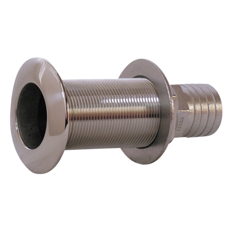 Whitecap Stainless Steel Thru-Hull Fitting With Barb For 3/4" Hose image number 1
