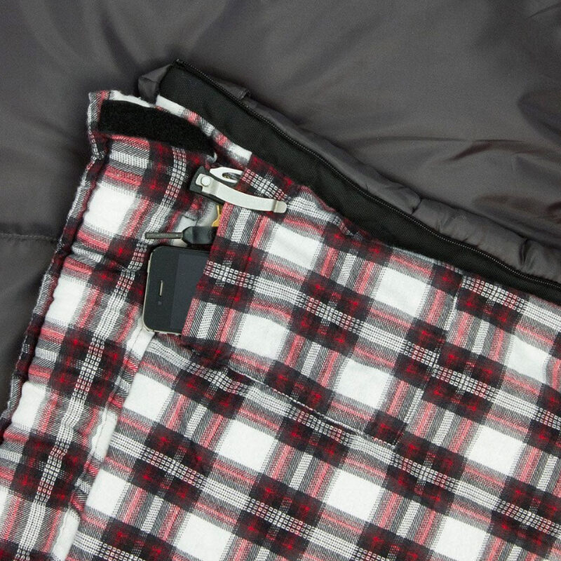 TETON Sports Fahrenheit XXL 20°F Sleeping Bag, Left Zipper image number 5