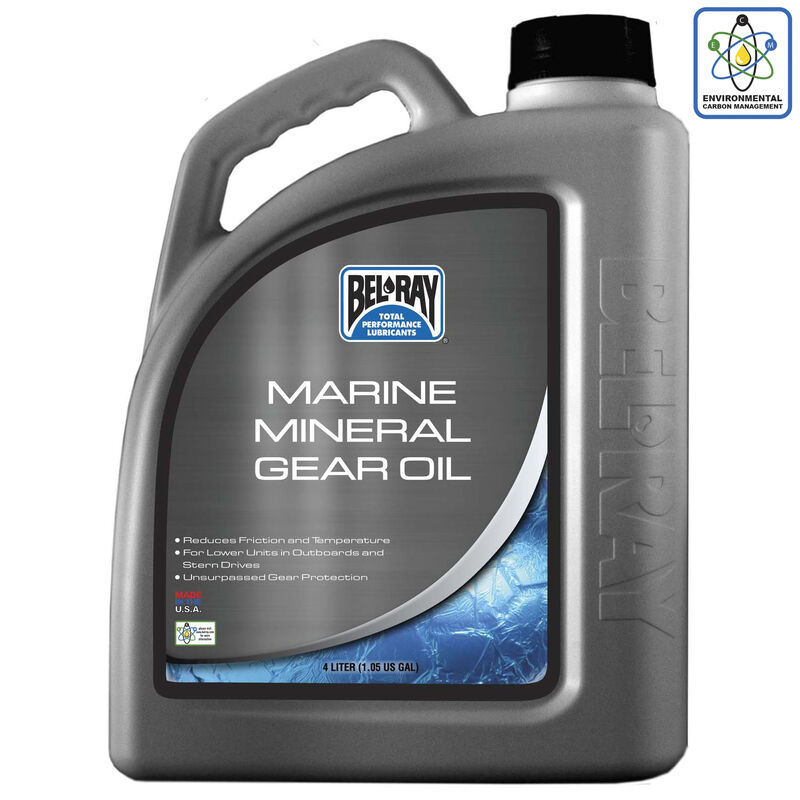 Bel-Ray Marine Mineral Gear Oil, 4 Liters image number 1