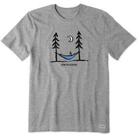 Life Is Good Men's Peace. Out. Crusher Short Sleeve Tee
