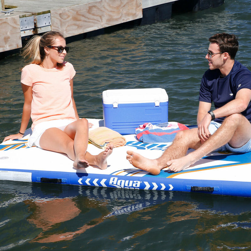 Aqua Pro 8' x 5' Inflatable Dock image number 4