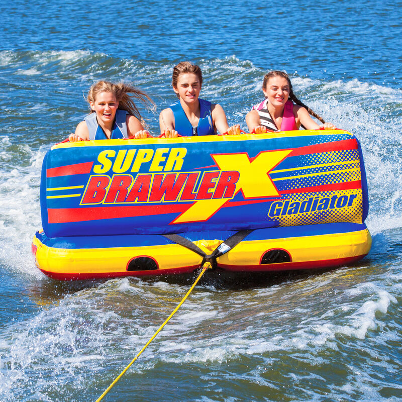 Gladiator Super Brawler X 3-Person Towable Tube image number 5