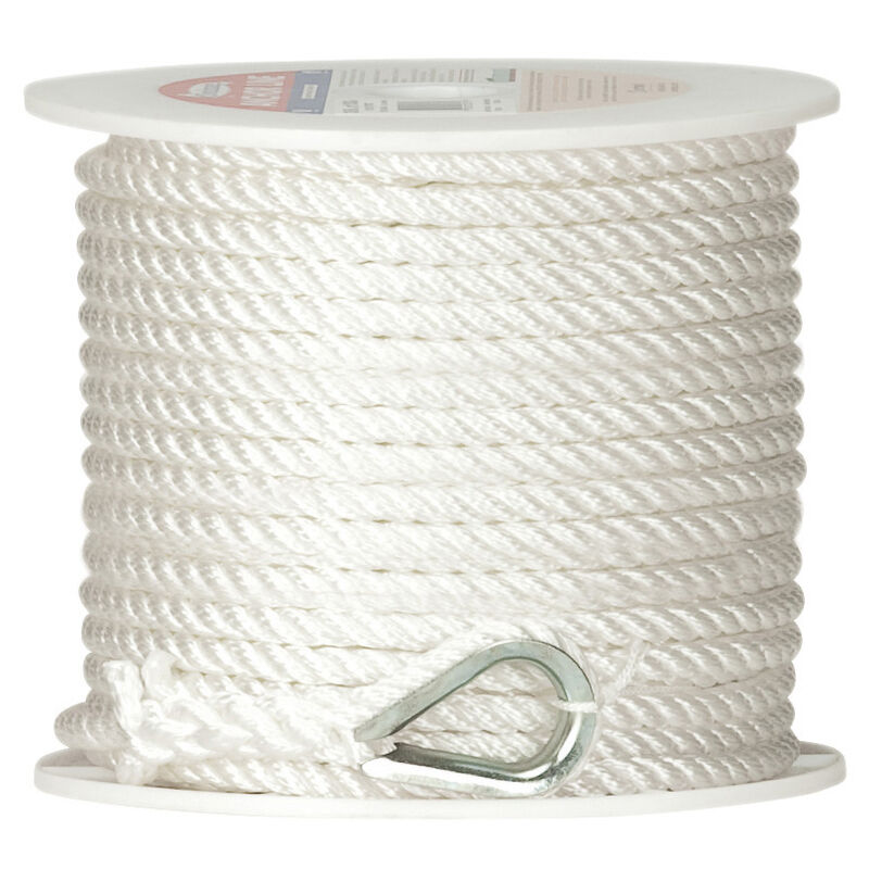 Twisted Nylon Anchor Line, 1/2" x 150' image number 1