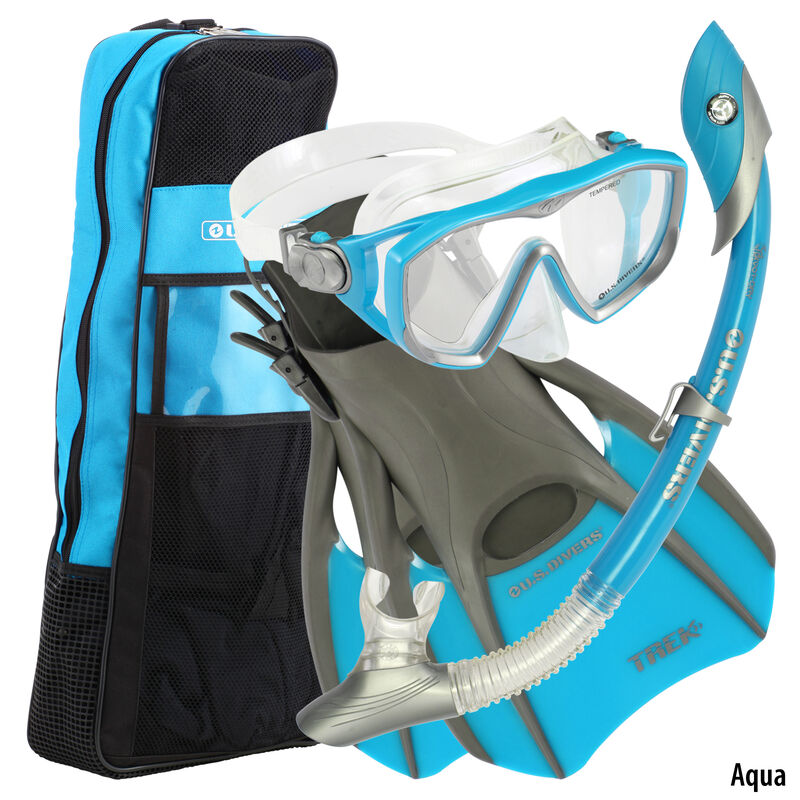 U.S. Divers Diva Ladies Travel Snorkeling Set image number 1