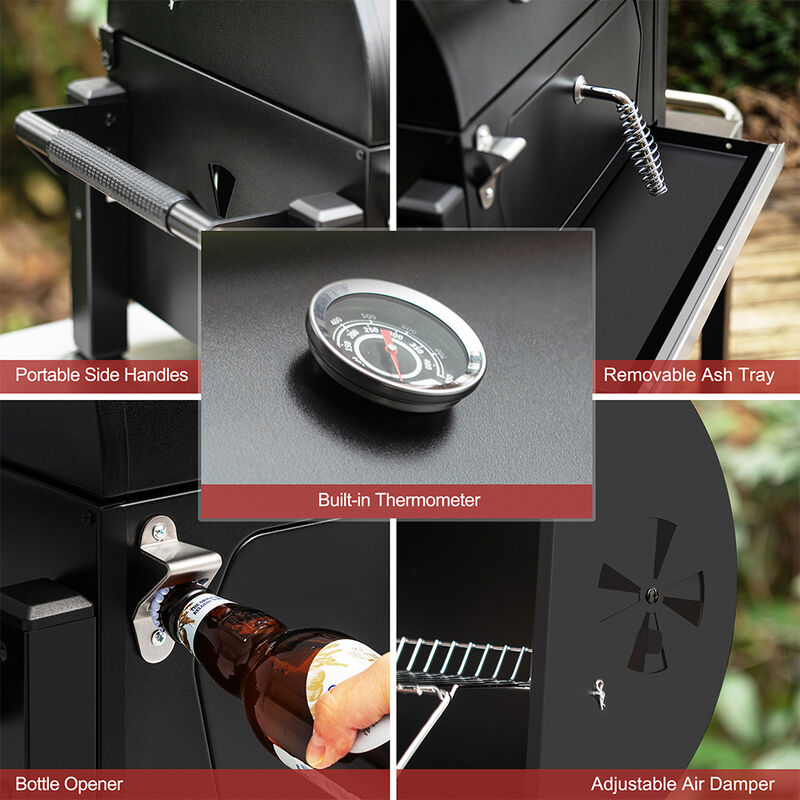 Royal Gourmet CD1519 Portable Charcoal Grill image number 8