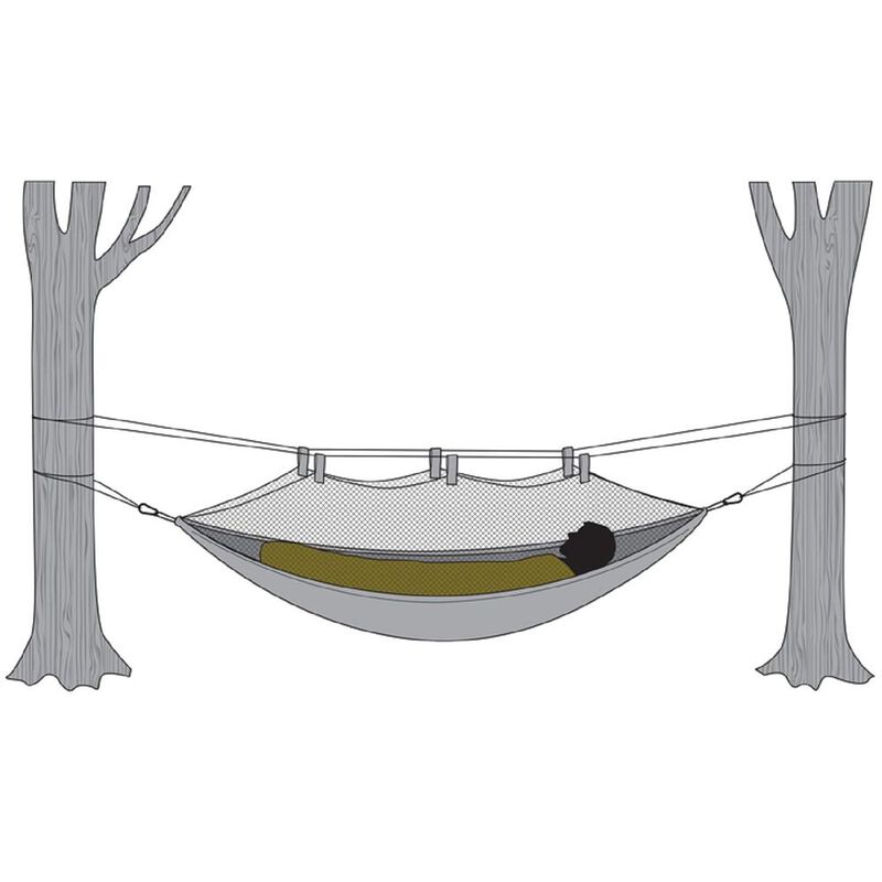 Snugpak Hammock Quilt with Travelsoft Insulation - Olive image number 1