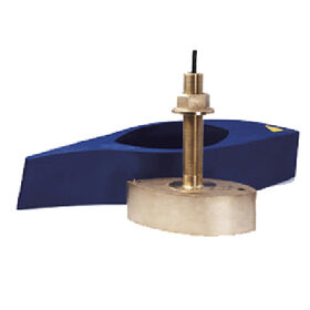 Furuno 1kW Bronze Broadband Thru-Hull Transducer w/Temp, Fairing Block