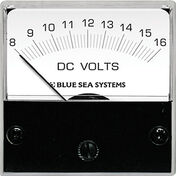 Blue Sea DC Micro Analog Voltmeter, 8-16V