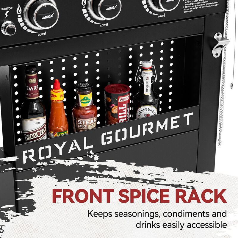 Royal Gourmet 44" 6-Burner Gas Griddle image number 5