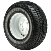 Kenda Loadstar 205/65-10 (20.5 x 8-10) Bias Trailer Tire, 5-Lug Std White Rim