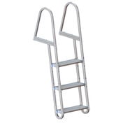 Dock Edge Kwik Release Aluminum Stand-Off Dock Ladder, 3-Step