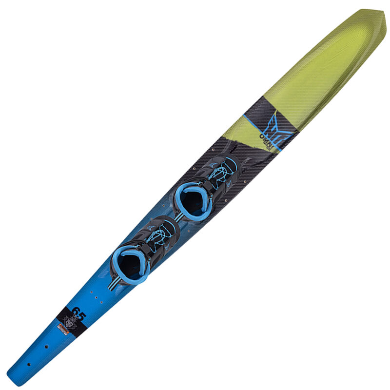 HO Boy's Omni Slalom Waterski With Double Free-Max Bindings image number 1