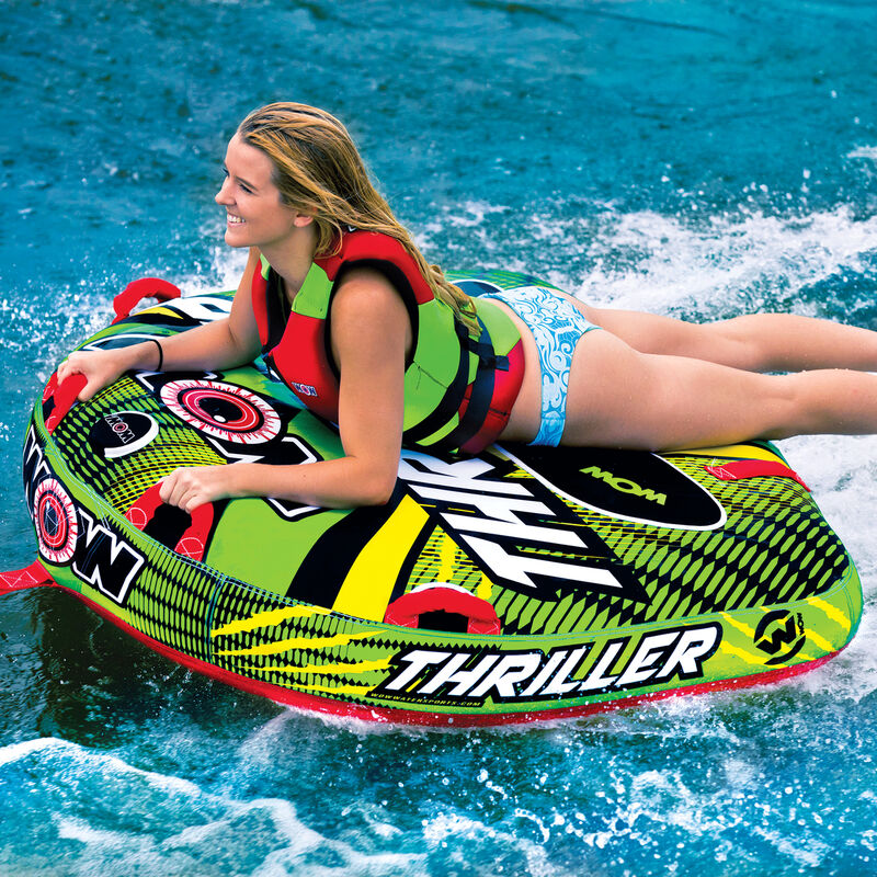 WOW Thriller 1-Person Towable Tube image number 2