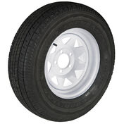 Goodyear Endurance ST215/75 R 14 Radial Trailer Tire, 5-Lug White Spoke Rim