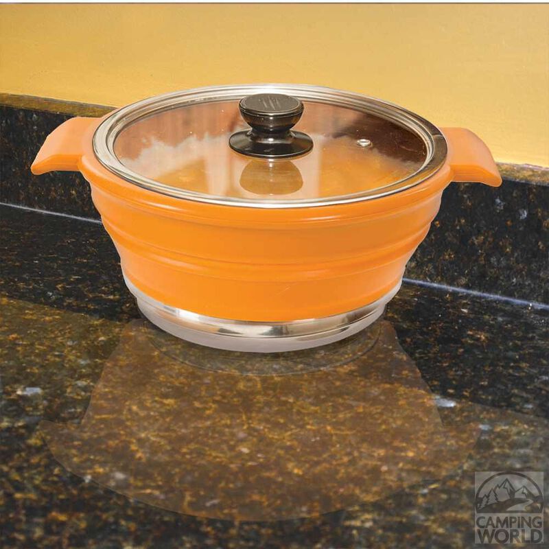 Flat Fit Collapsible Pot, 4 Qt. image number 7