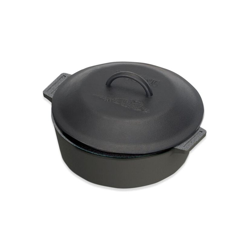 Bayou Classic&reg; 4-qt Covered Cast Iron Dutch Oven image number 1
