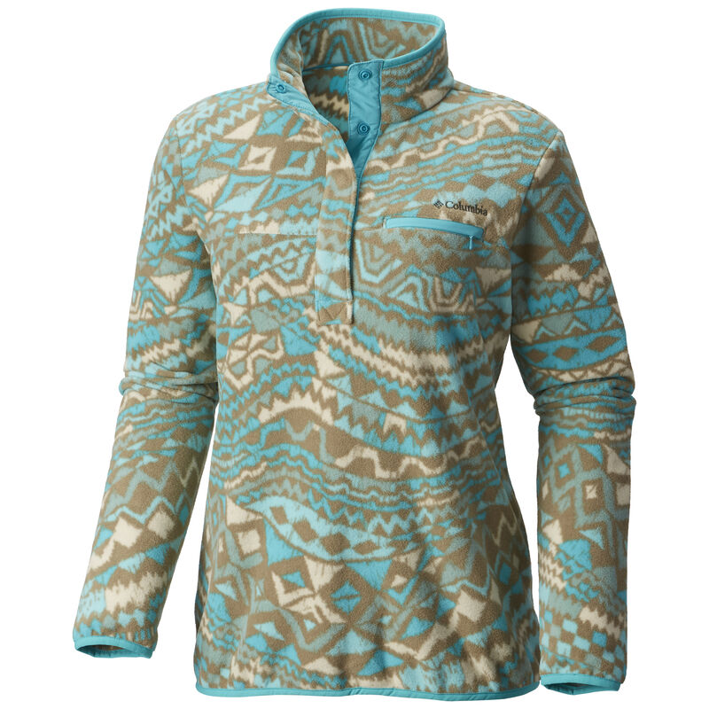 Columbia Women's Mountain Side Printed Fleece Pullover image number 1