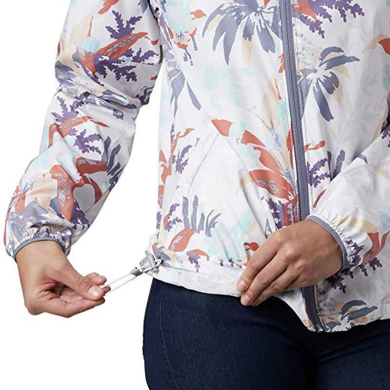 Columbia Women&rsquo;s Side Hill Printed Windbreaker Jacket image number 9