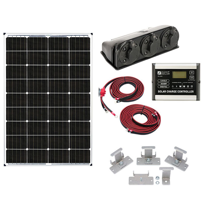 Zamp Solar 115-Watt Roof Mount Kit image number 1