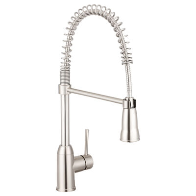 Spring Coil Pull-Down RV Kitchen Faucet 