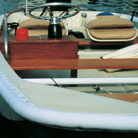 Gunnel Guard 3/4-Round White 1-1/4" x 50'