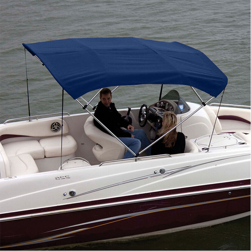 Shademate Polyester 4-Bow Bimini Top Fabric, 8'L x 54"H, 61"-66" Wide FABRIC ONLY image number 8
