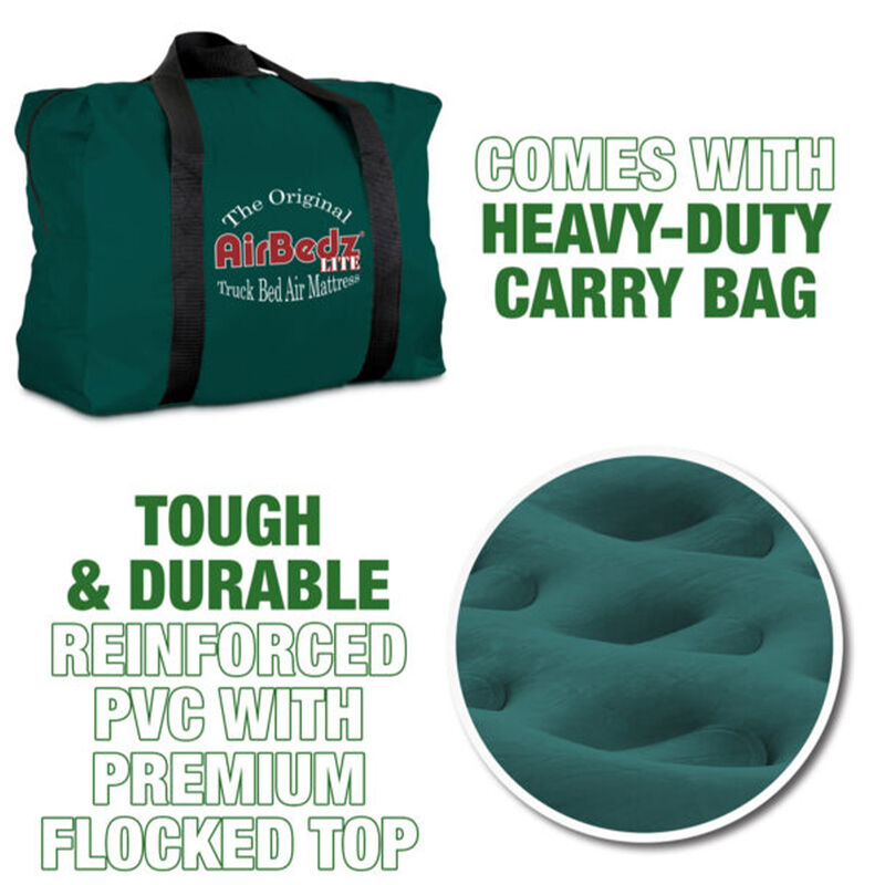 Pittman Outdoors AirBedz Lite Truck Bed Air Mattress, Green image number 5