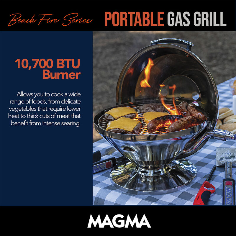 Magma Beach Fire Gas Grill, Graphite image number 14