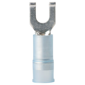 Ancor Nylon Flanged Spade Terminals, 16-14 AWG, #6 Screw, 25-Pk.