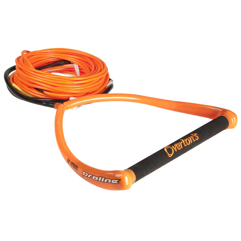 Overton's LG Handle With 75' 2-Section Mainline, Orange image number 1