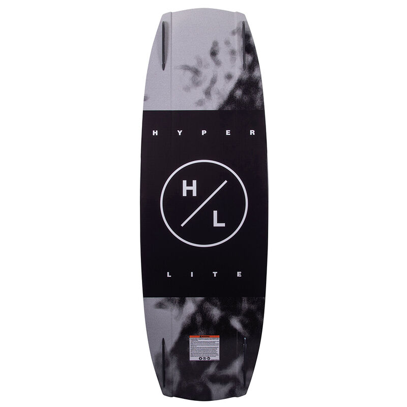 Hyperlite 136 Baseline Wakeboard With Black Remix 7-10.5 Bindings image number 2