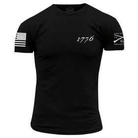 Grunt Style Men's 1776 Flag Short-Sleeve Tee