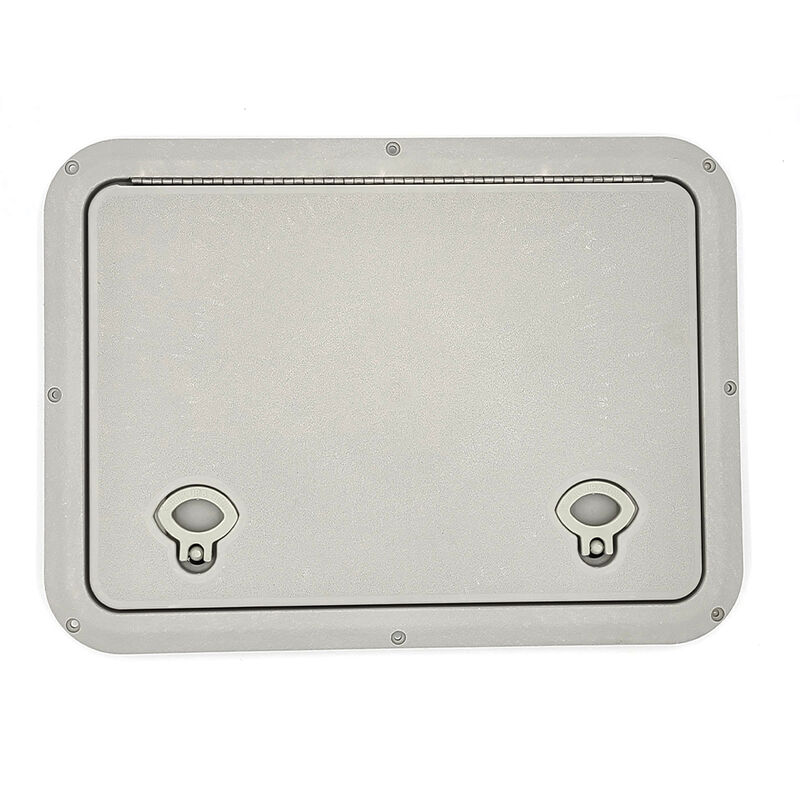 DPI 13" x 20" Flush Series Hatch, Auster Light Gray image number 1