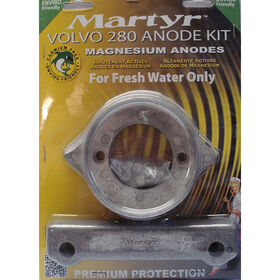 Martyr Volvo Penta Anode Kit for 280 HP Dual Prop Engines - Magnesium