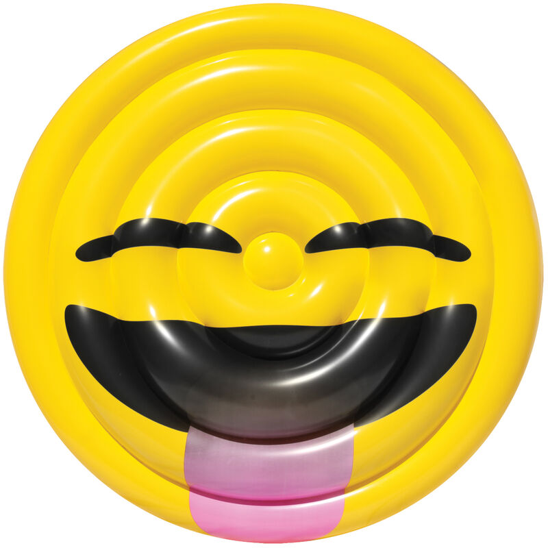 Sportsstuff Emoji With Tongue Out Pool Float image number 2