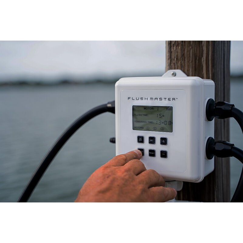 Flushmaster Outboard Flushing System, 4-Outlet, 20' Hose image number 4