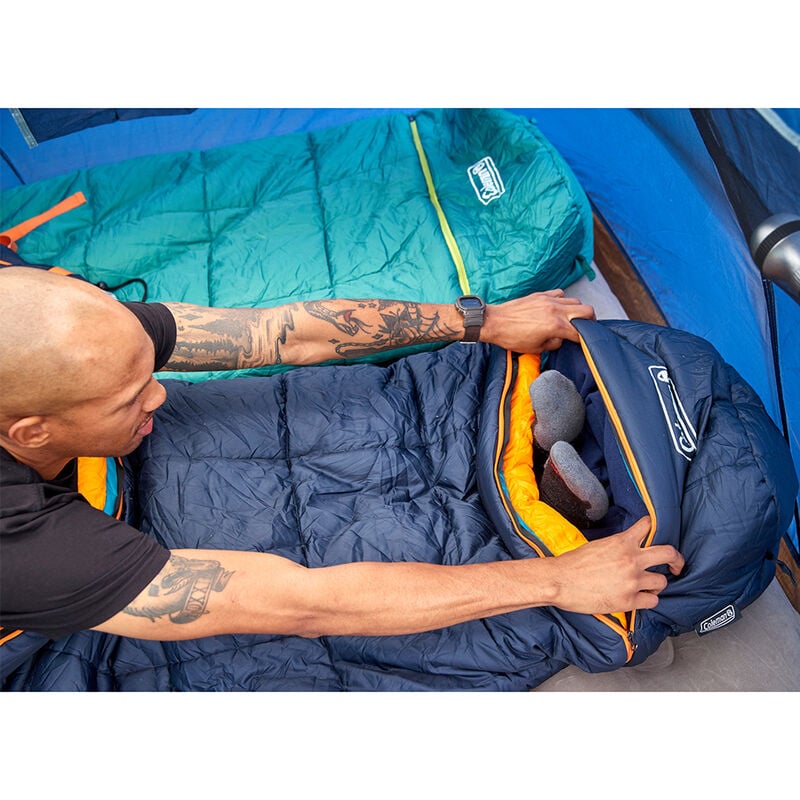 Coleman Big Bay 20&deg; Big & Tall Contour Sleeping Bag image number 8